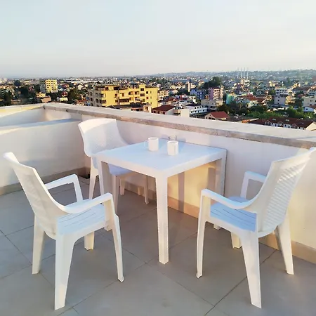 Panoramic View Rooftop Apartament Durrës